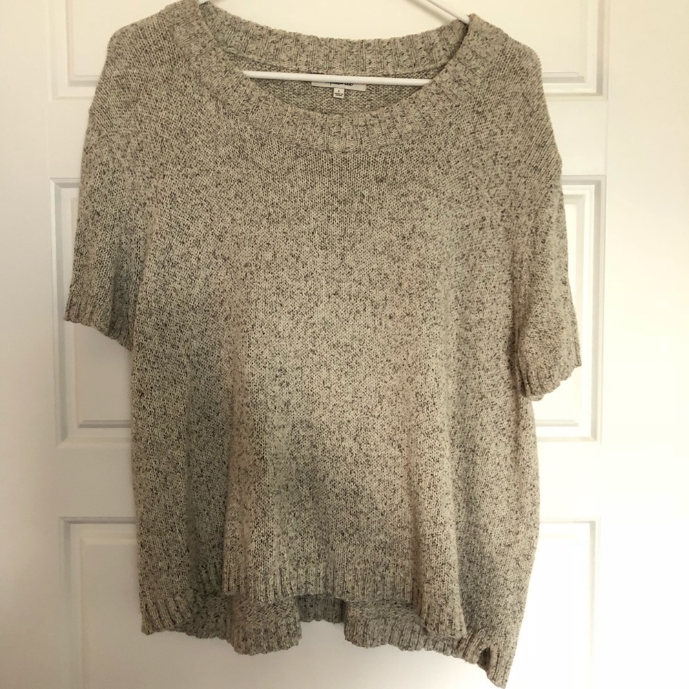 madewell short sleeve sweater